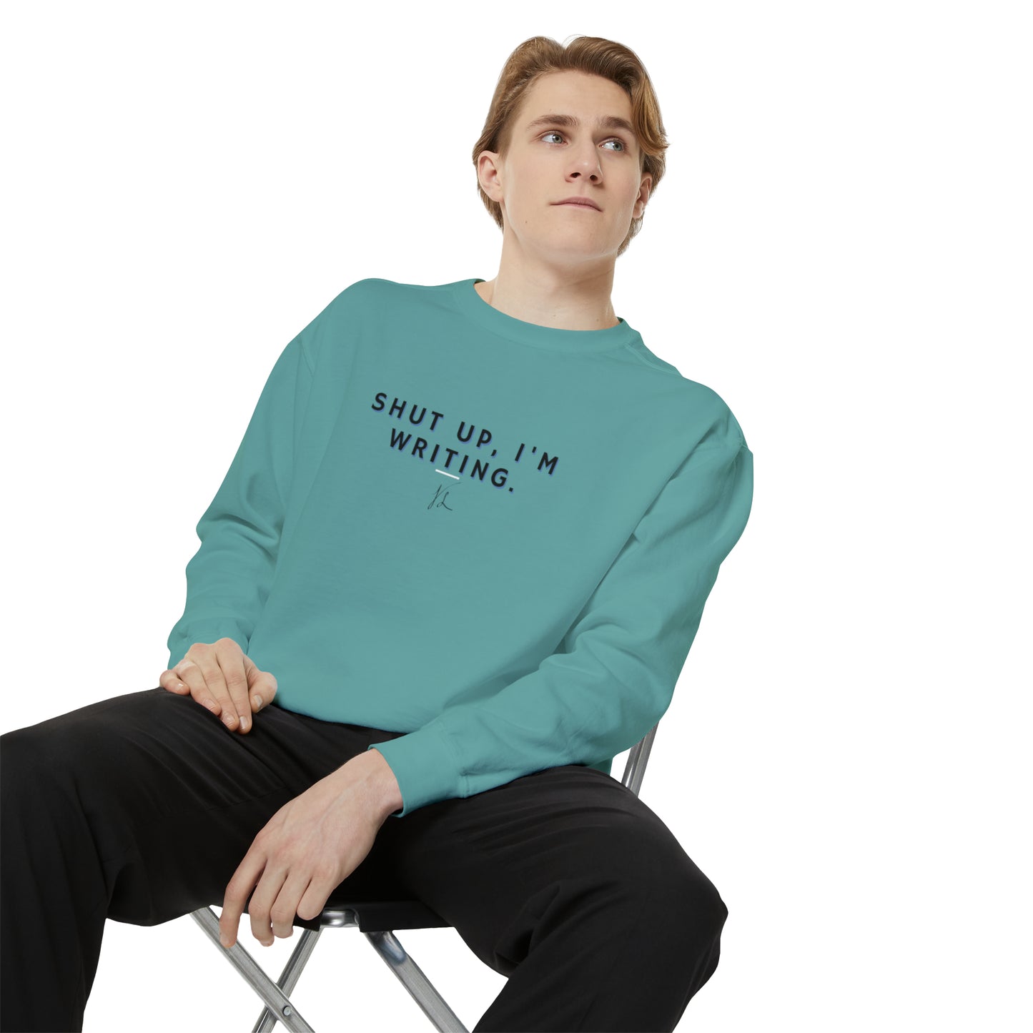 Writer's Favorite Unisex Garment-Dyed Sweatshirt