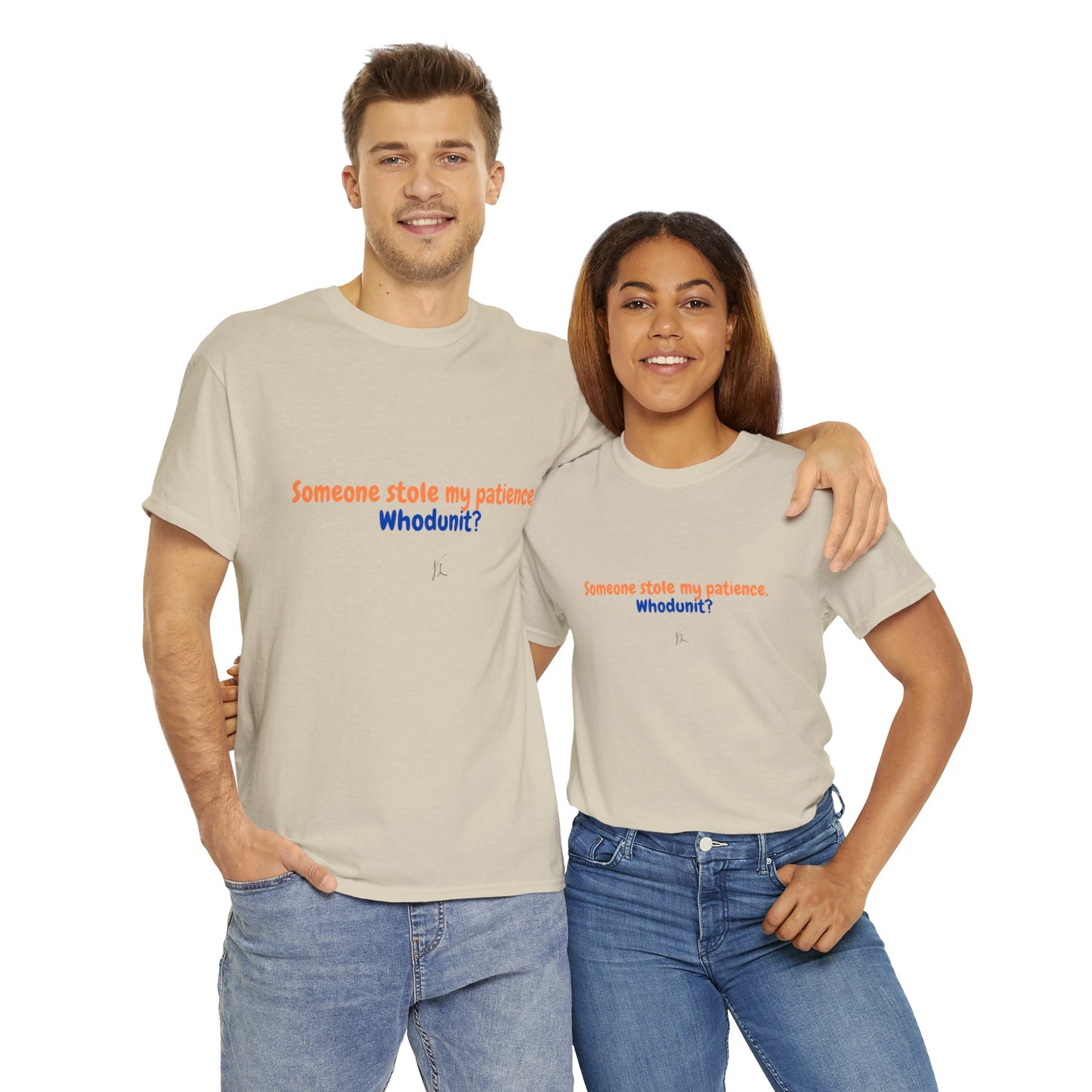 No Patience! Unisex Heavy Cotton Tee