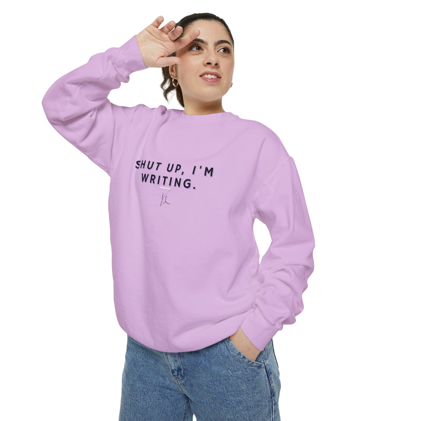 Writer's Favorite Unisex Garment-Dyed Sweatshirt