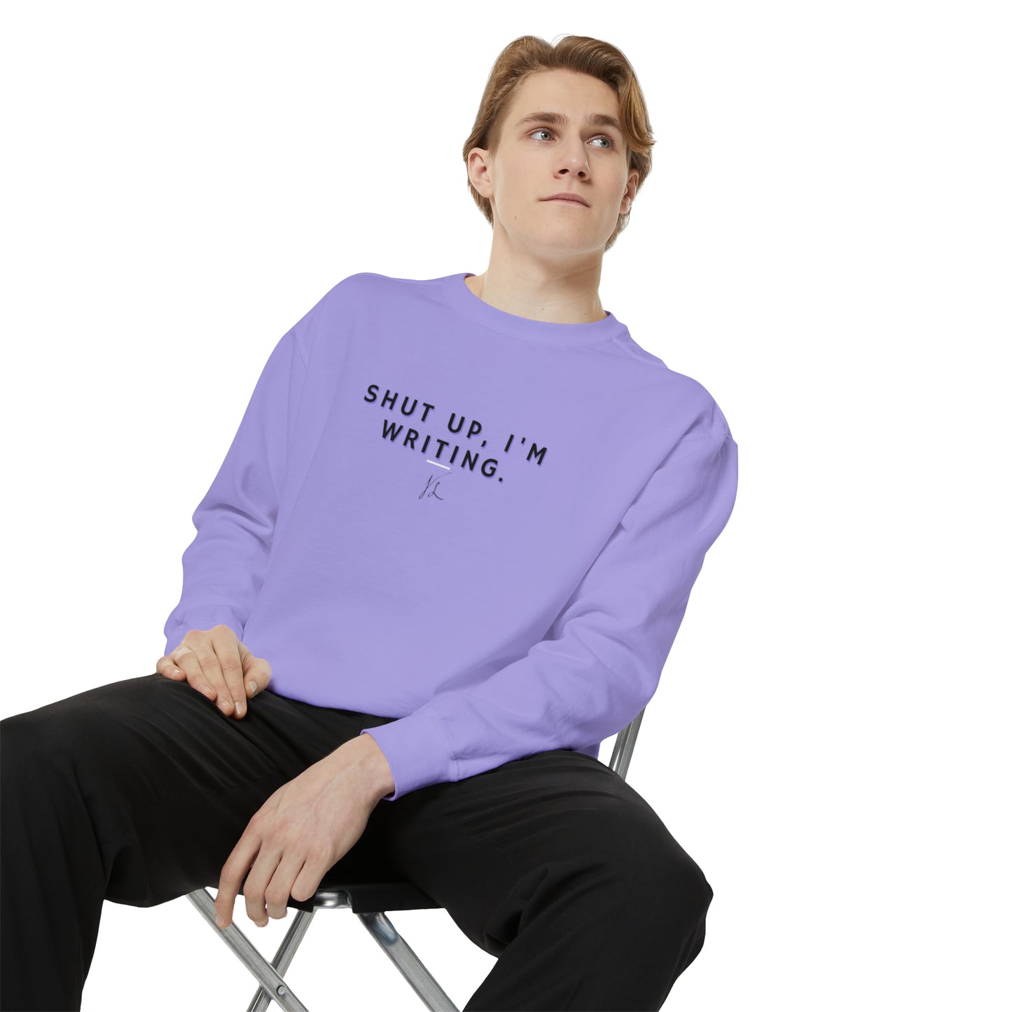 Writer's Favorite Unisex Garment-Dyed Sweatshirt