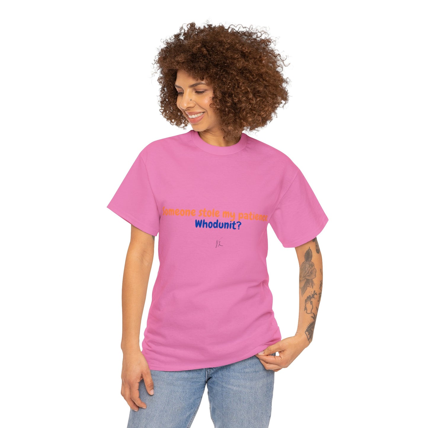 No Patience! Unisex Heavy Cotton Tee