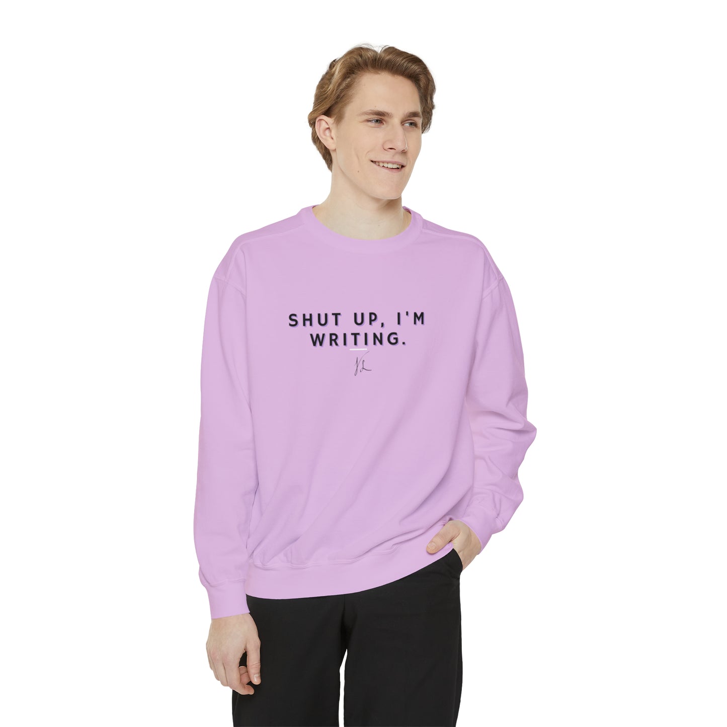 Writer's Favorite Unisex Garment-Dyed Sweatshirt