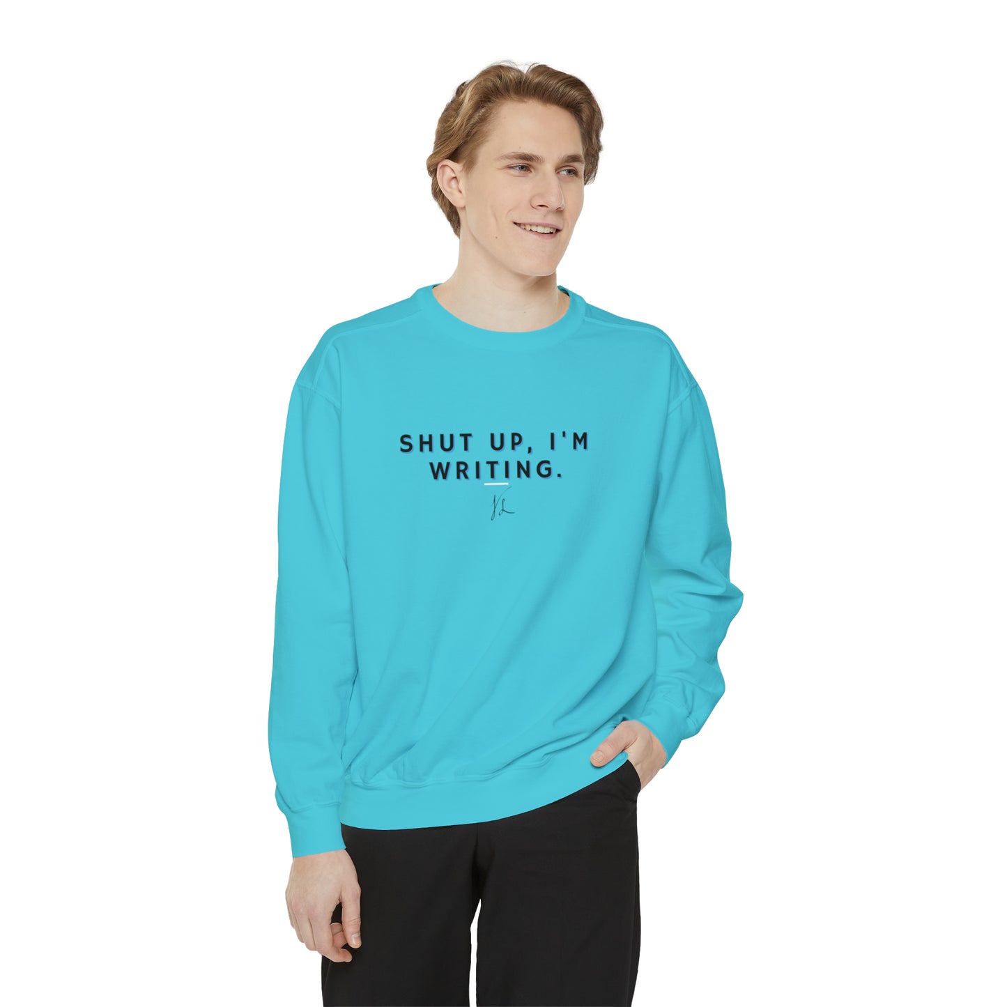 Writer's Favorite Unisex Garment-Dyed Sweatshirt