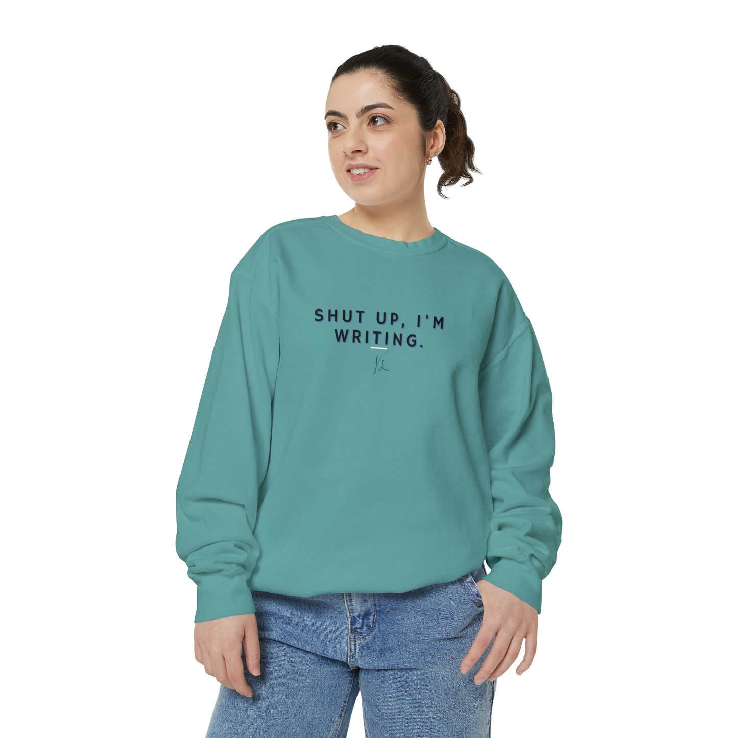 Writer's Favorite Unisex Garment-Dyed Sweatshirt