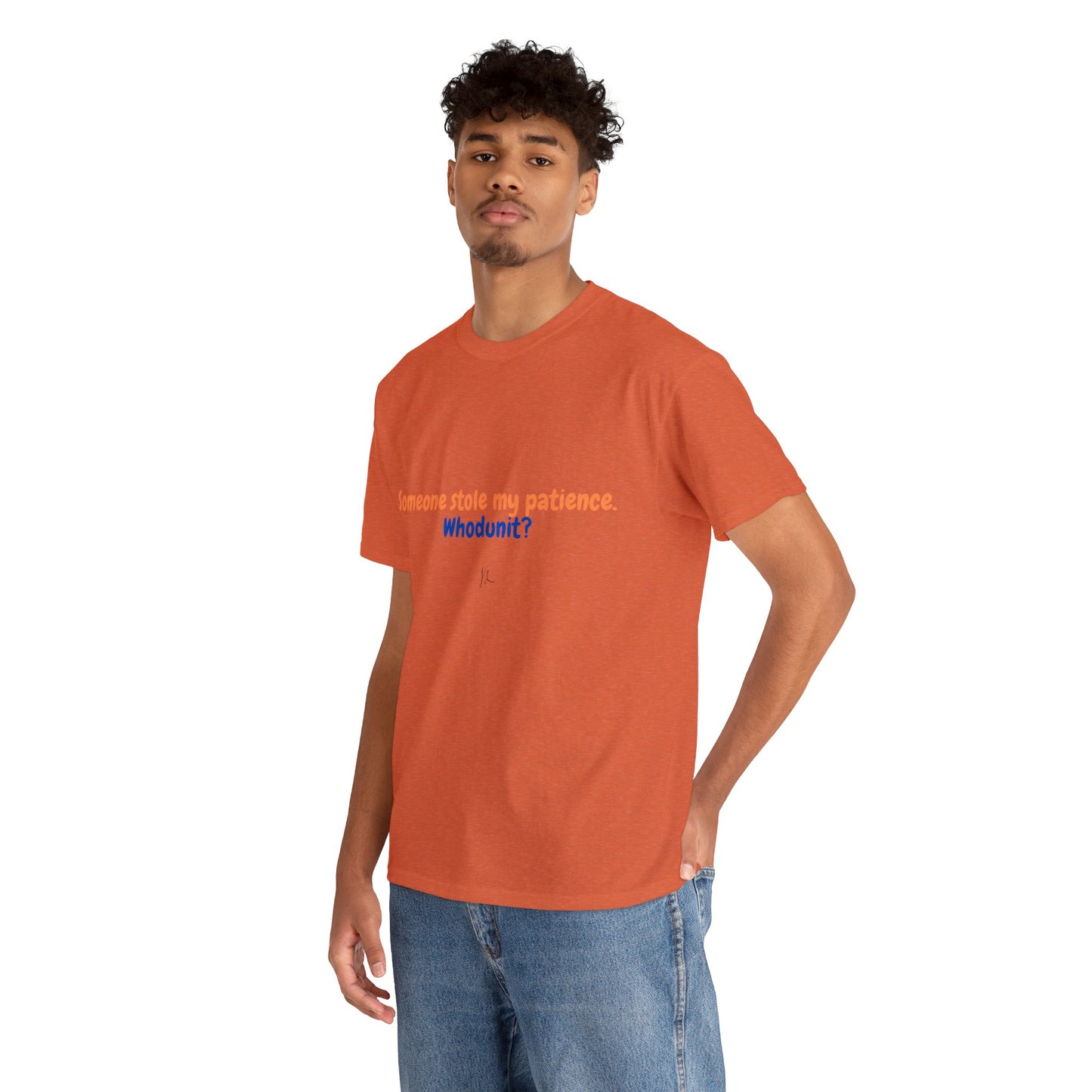 No Patience! Unisex Heavy Cotton Tee
