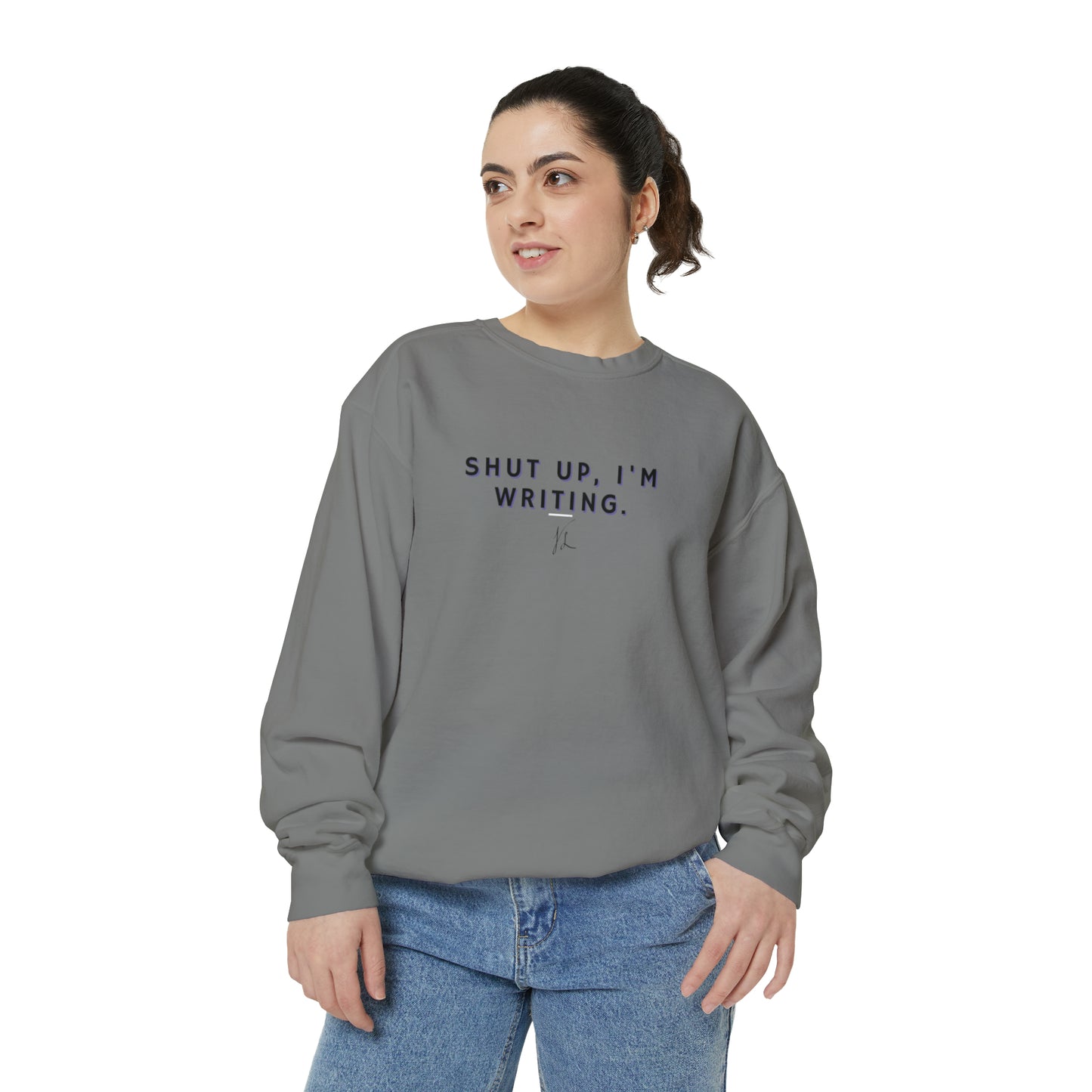 Writer's Favorite Unisex Garment-Dyed Sweatshirt