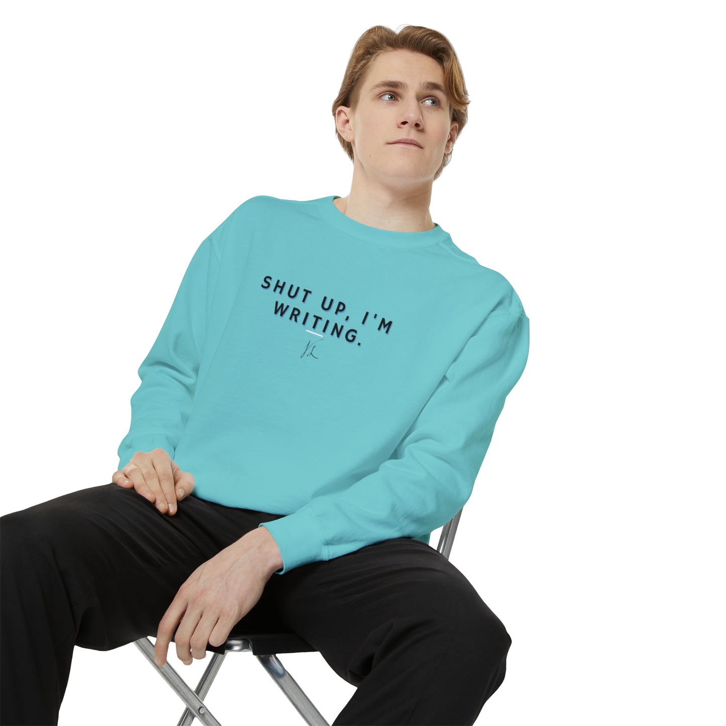 Writer's Favorite Unisex Garment-Dyed Sweatshirt