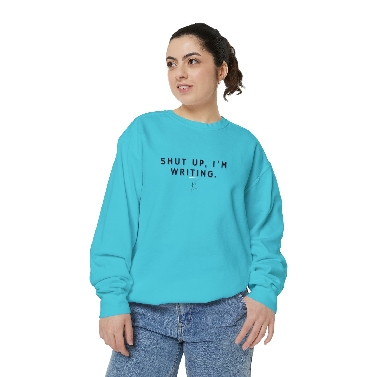 Writer's Favorite Unisex Garment-Dyed Sweatshirt