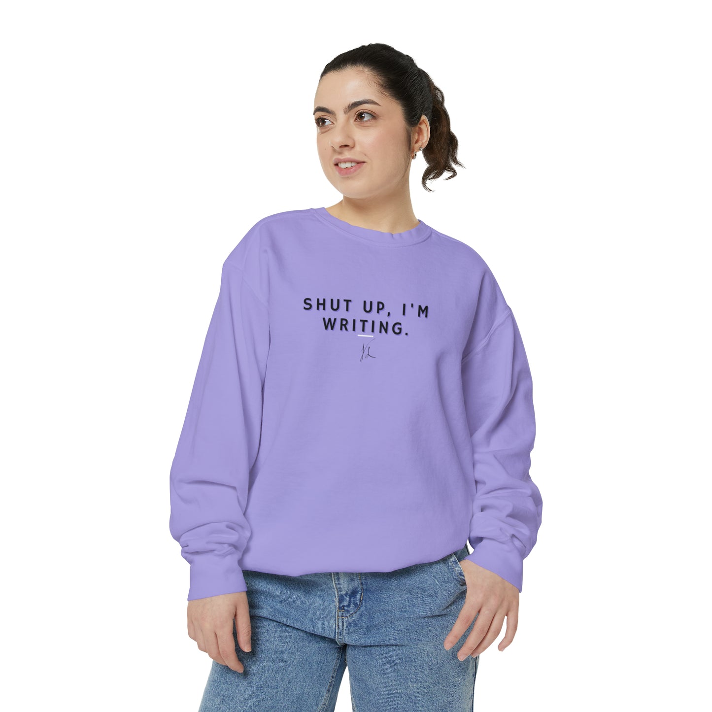 Writer's Favorite Unisex Garment-Dyed Sweatshirt