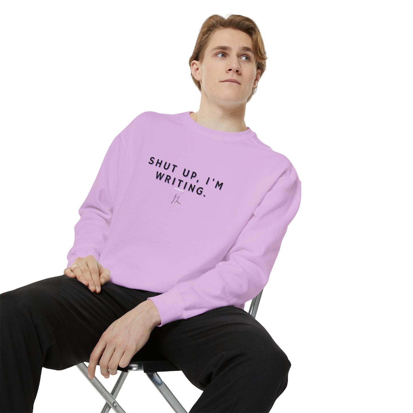 Writer's Favorite Unisex Garment-Dyed Sweatshirt