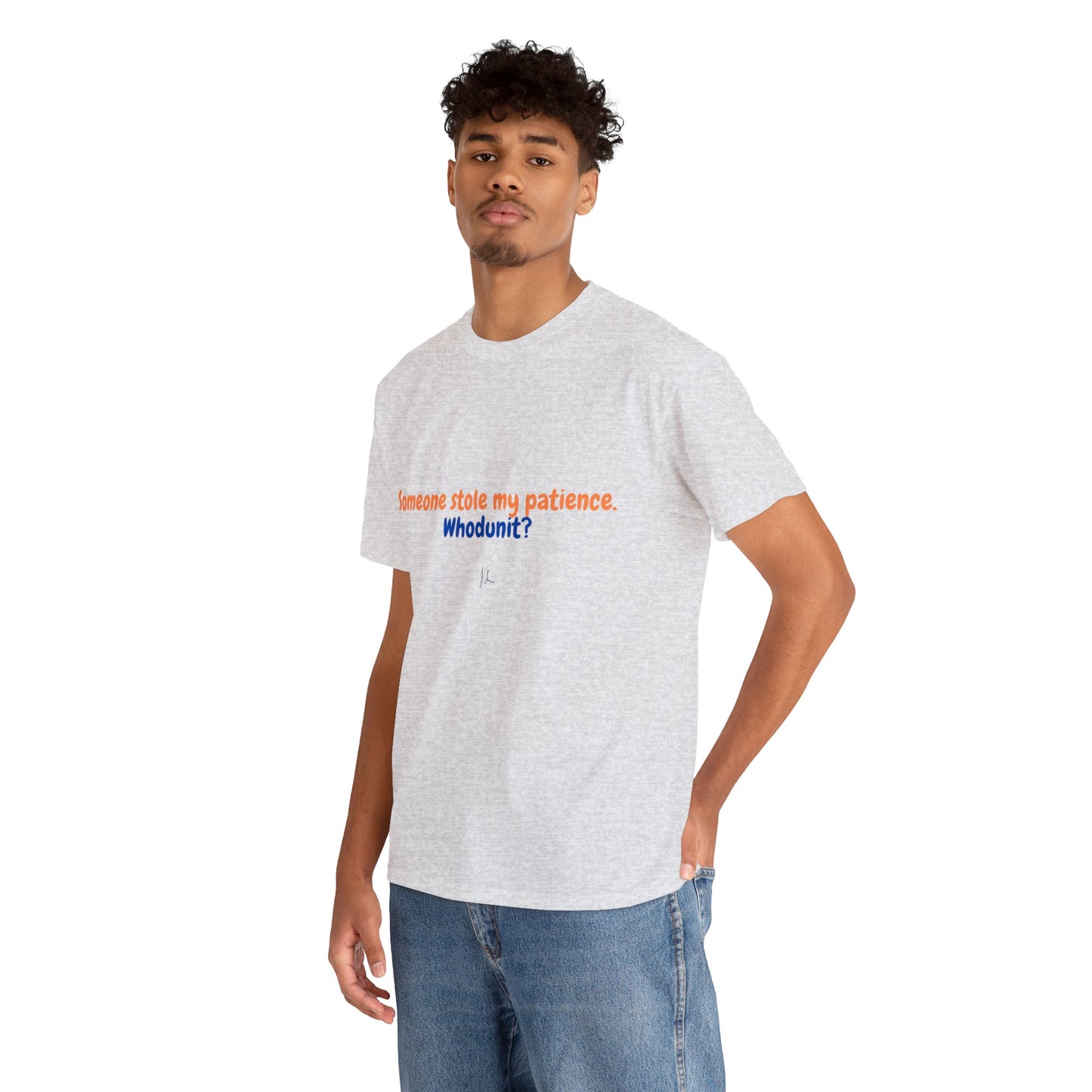 No Patience! Unisex Heavy Cotton Tee