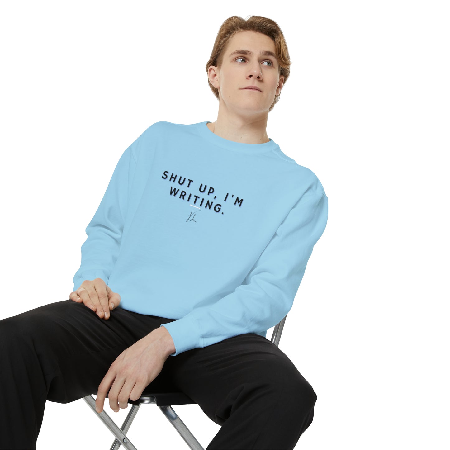 Writer's Favorite Unisex Garment-Dyed Sweatshirt