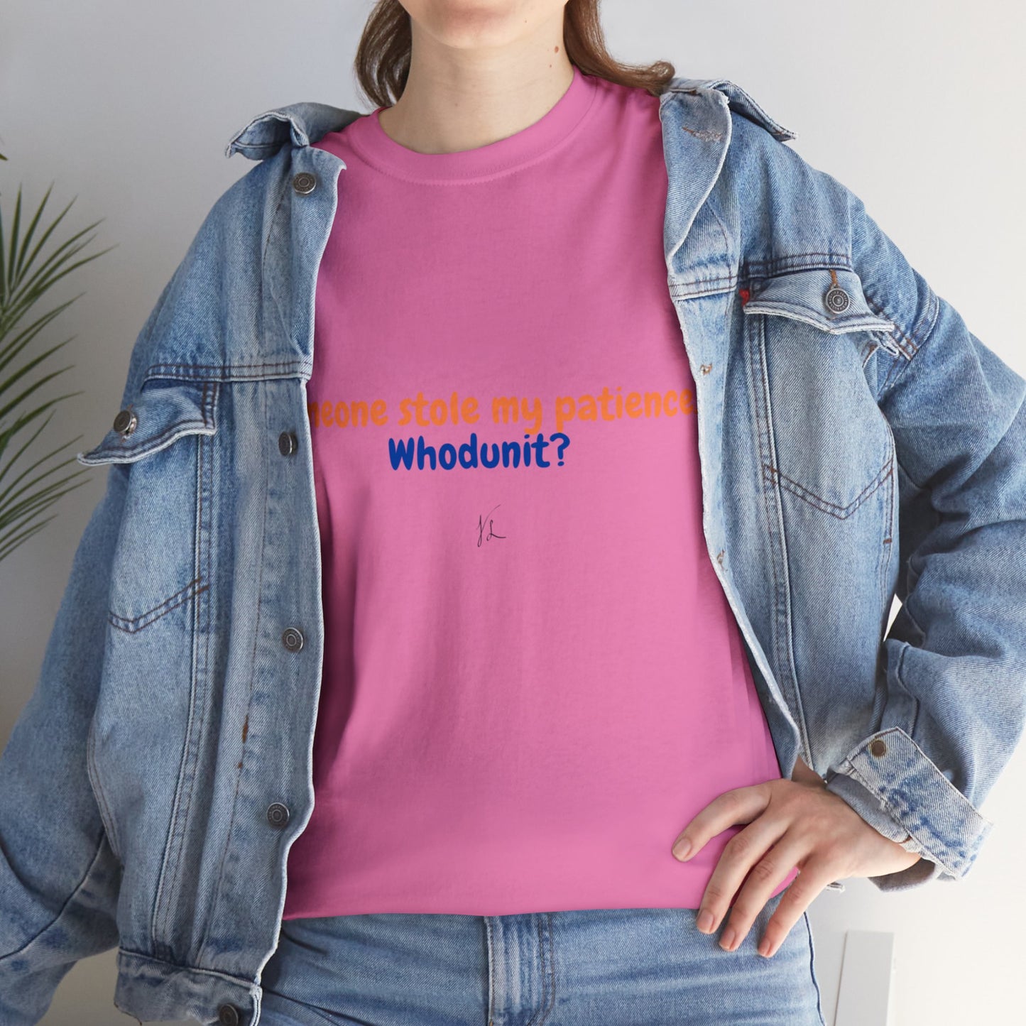 No Patience! Unisex Heavy Cotton Tee