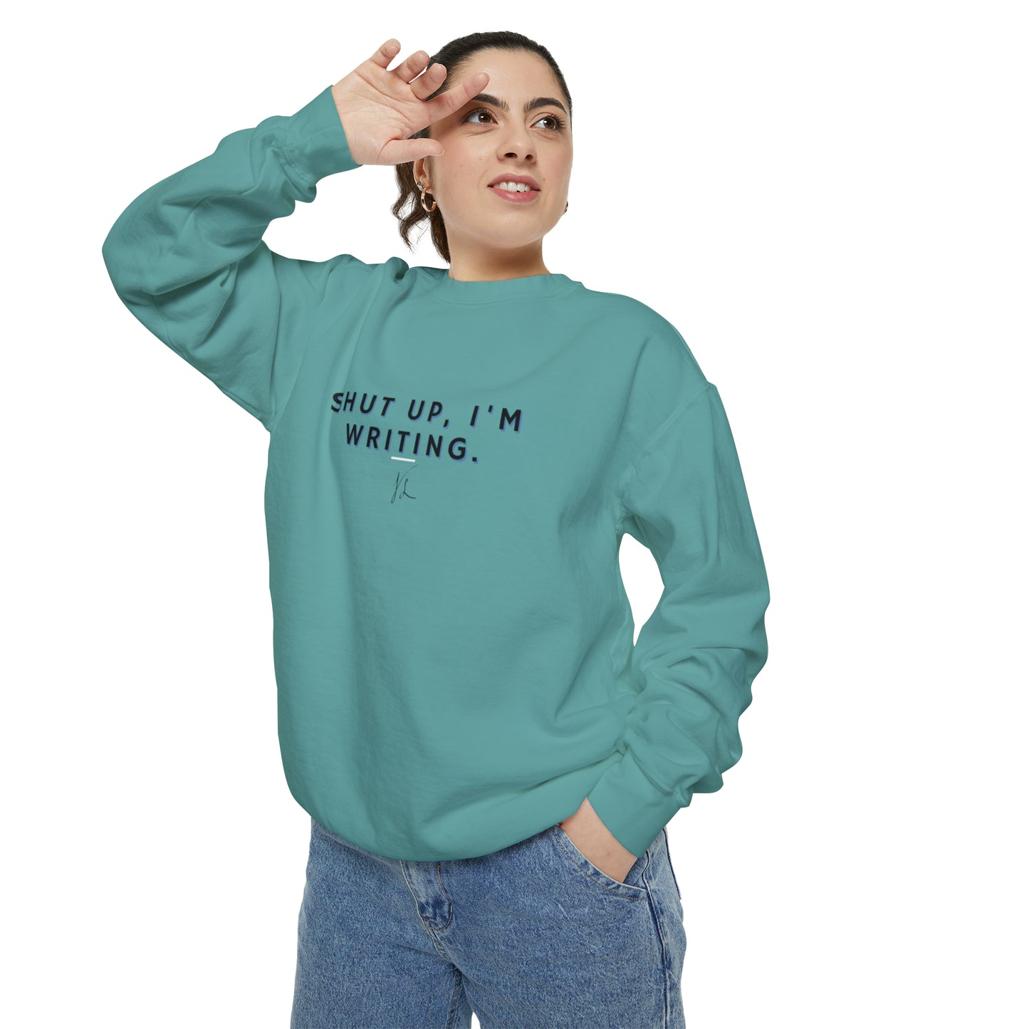 Writer's Favorite Unisex Garment-Dyed Sweatshirt
