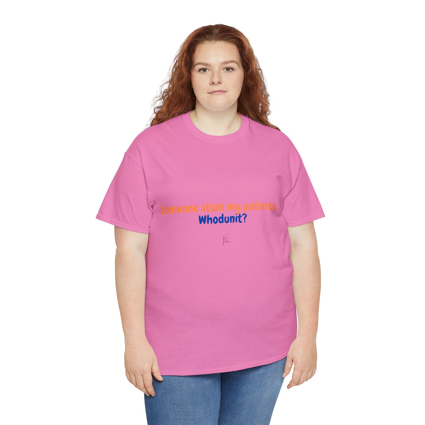 No Patience! Unisex Heavy Cotton Tee