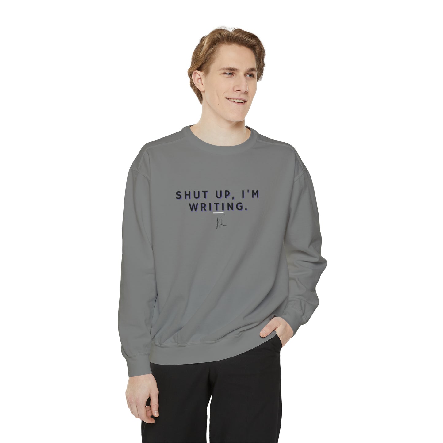 Writer's Favorite Unisex Garment-Dyed Sweatshirt