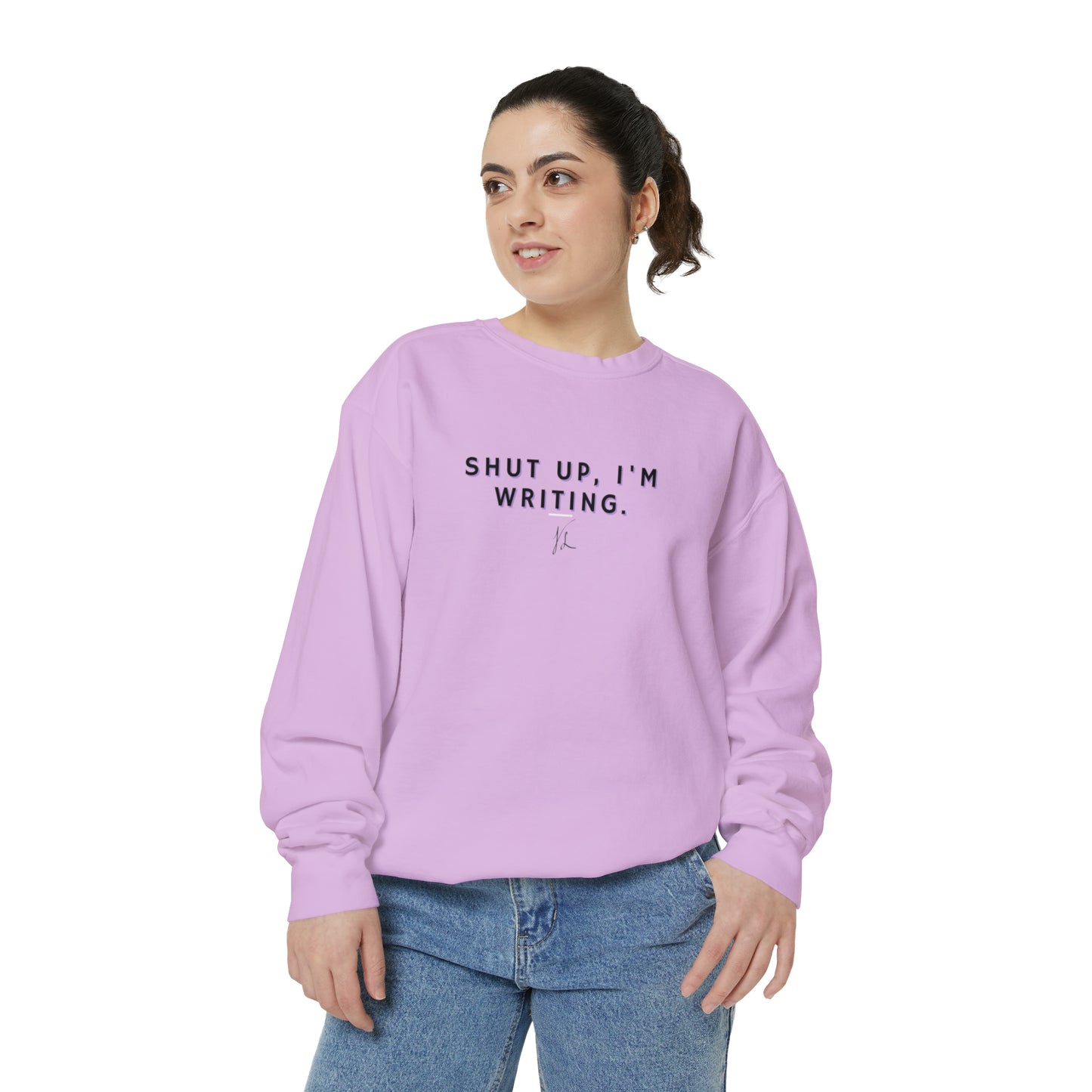 Writer's Favorite Unisex Garment-Dyed Sweatshirt