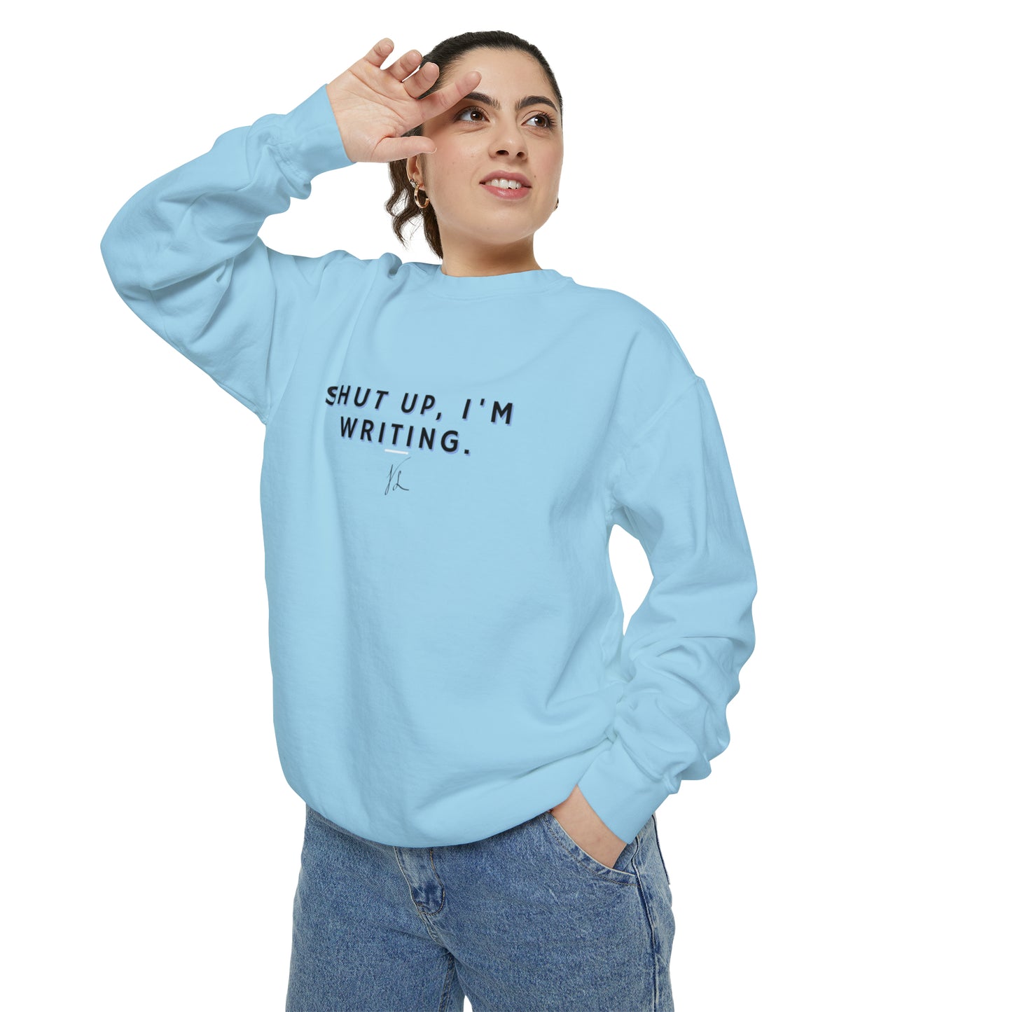 Writer's Favorite Unisex Garment-Dyed Sweatshirt