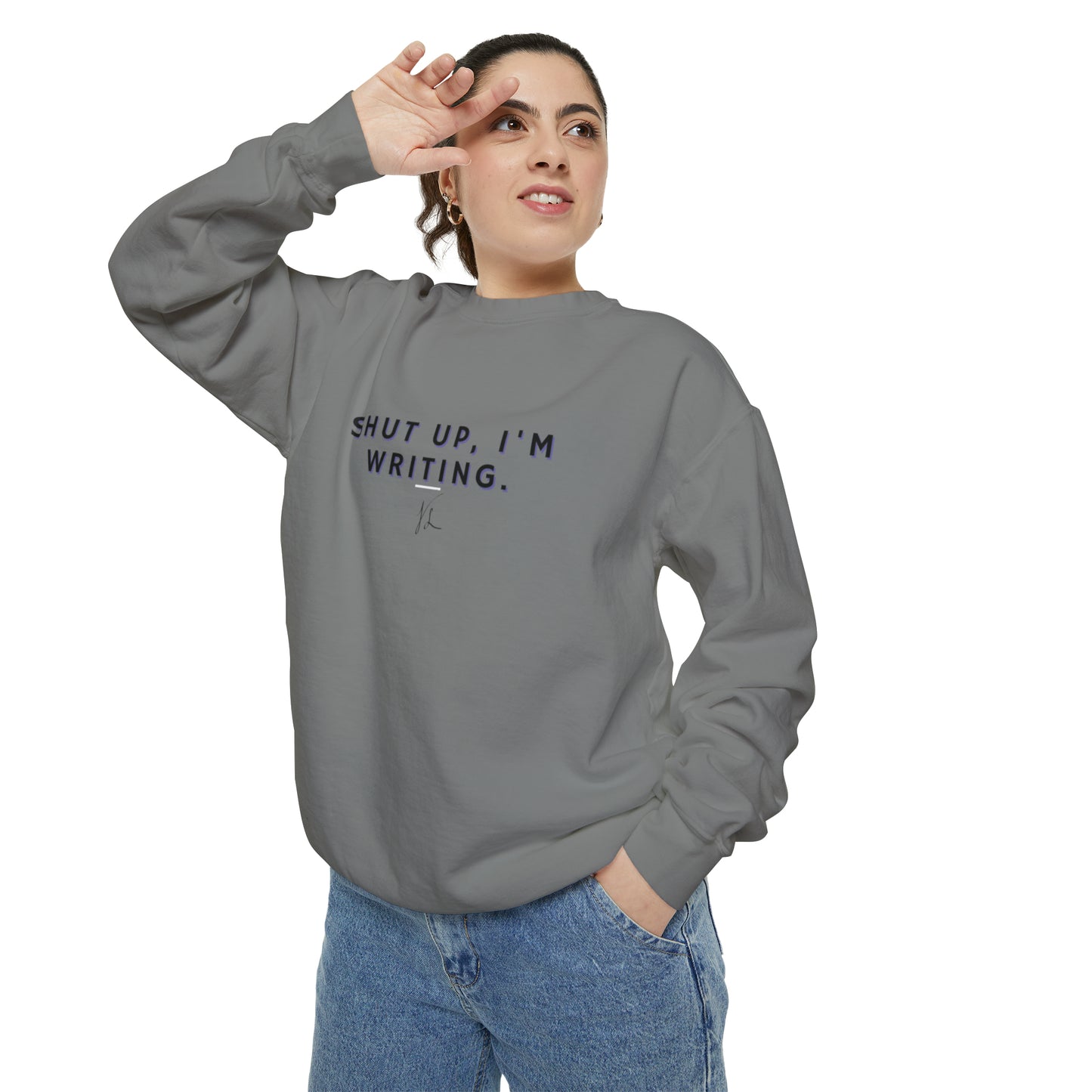 Writer's Favorite Unisex Garment-Dyed Sweatshirt
