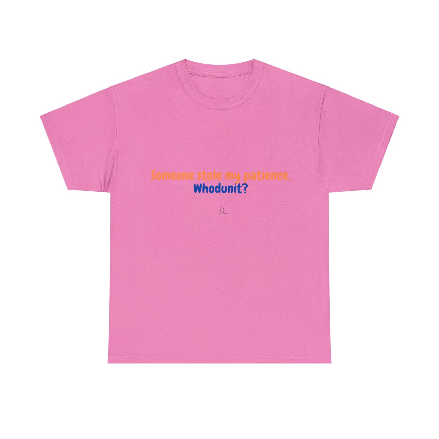 No Patience! Unisex Heavy Cotton Tee