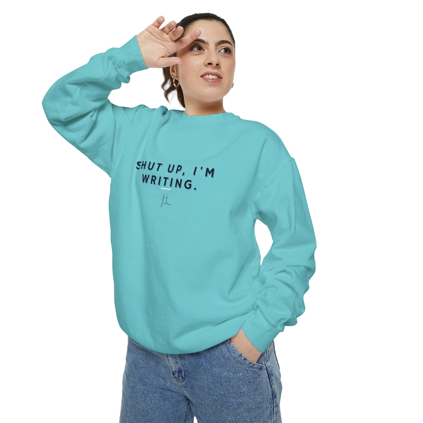 Writer's Favorite Unisex Garment-Dyed Sweatshirt