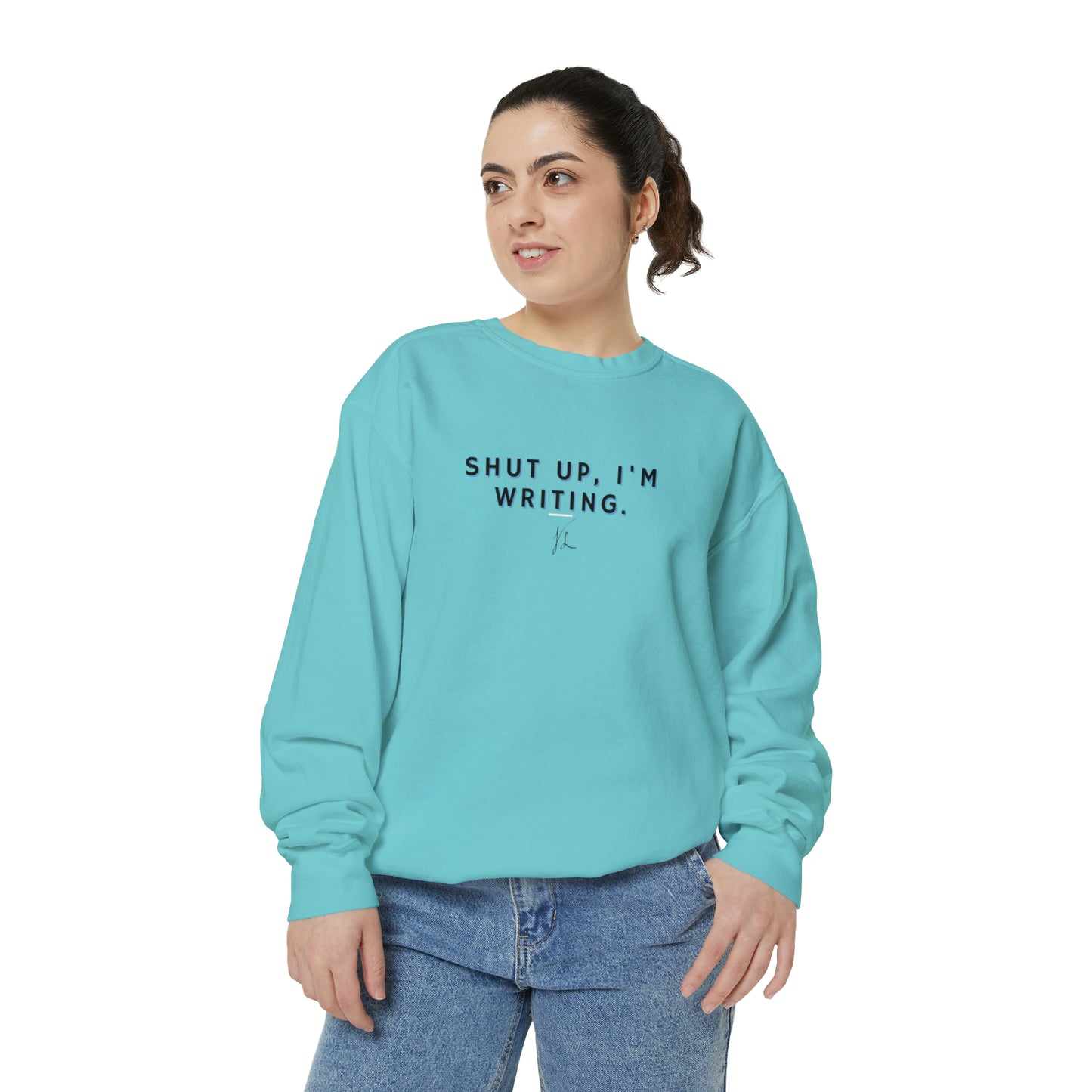 Writer's Favorite Unisex Garment-Dyed Sweatshirt