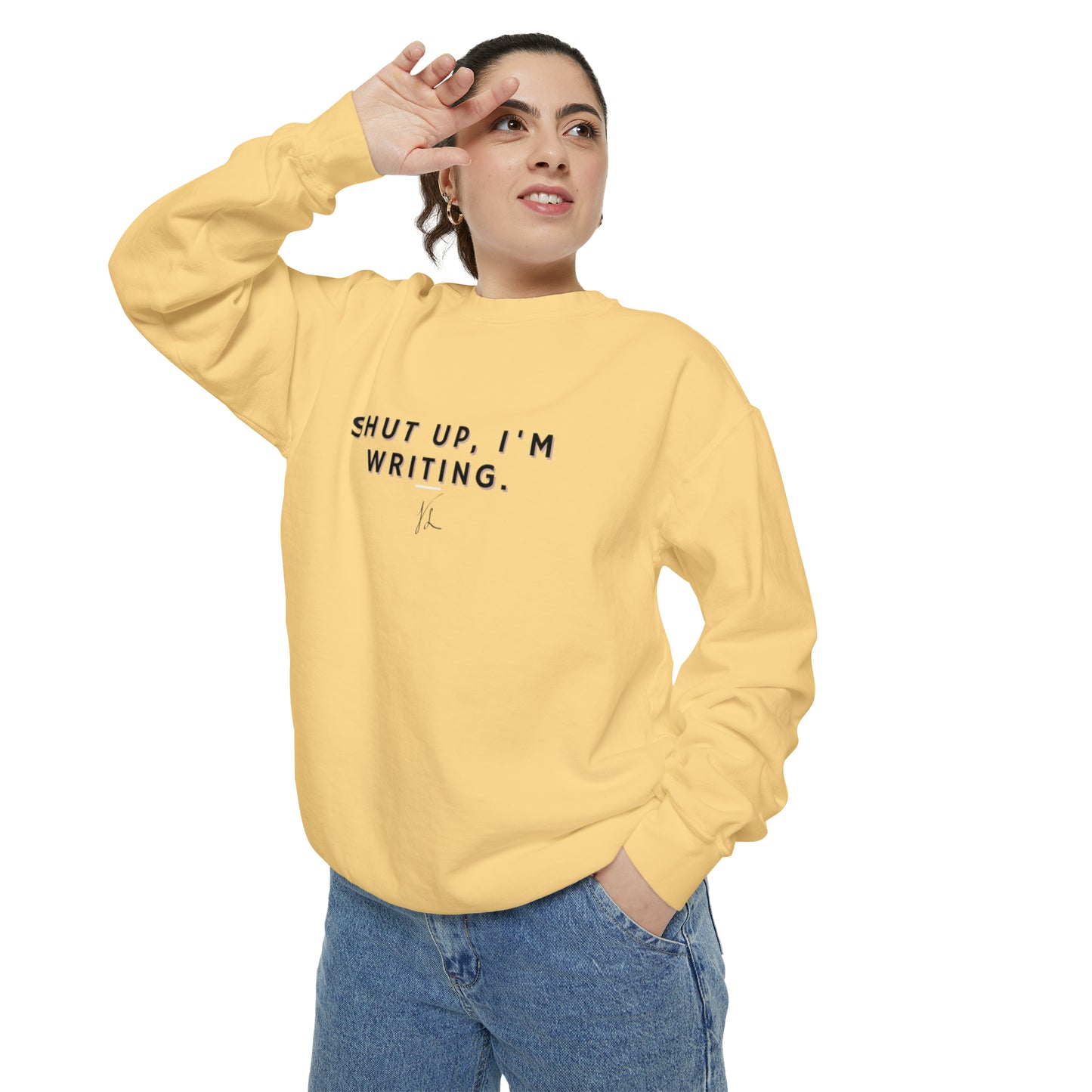Writer's Favorite Unisex Garment-Dyed Sweatshirt