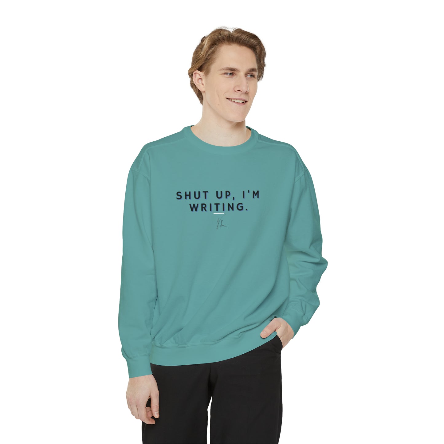 Writer's Favorite Unisex Garment-Dyed Sweatshirt