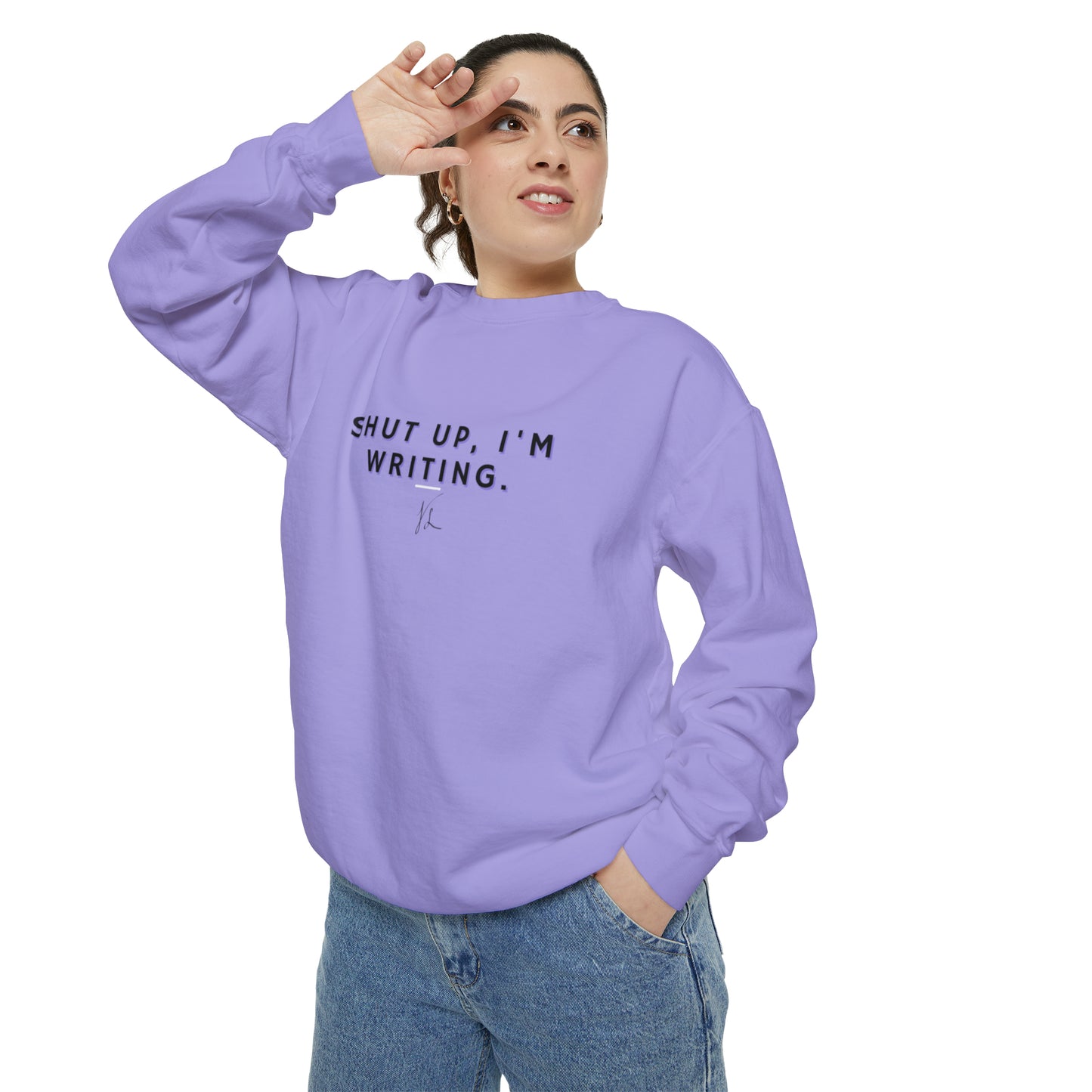 Writer's Favorite Unisex Garment-Dyed Sweatshirt