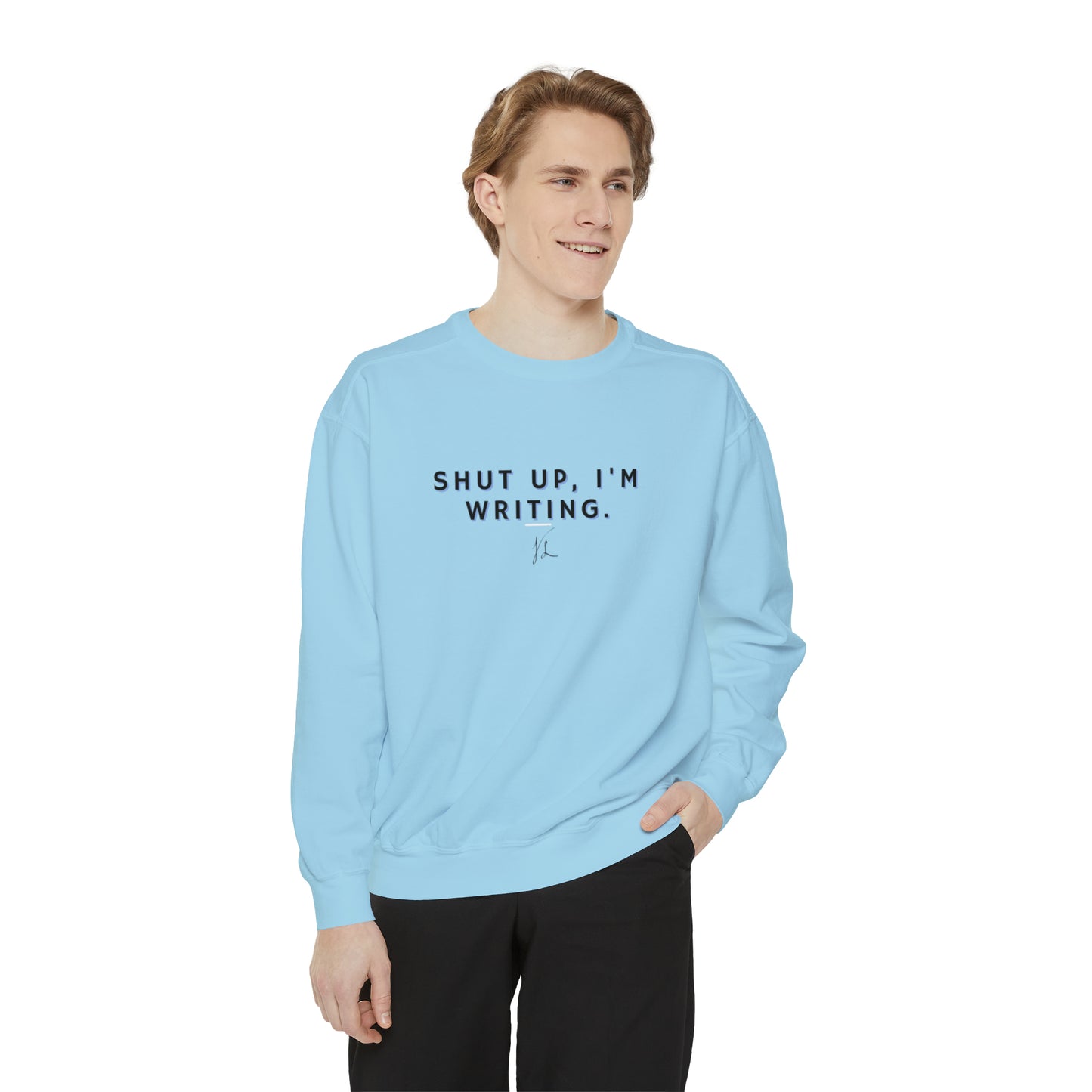 Writer's Favorite Unisex Garment-Dyed Sweatshirt