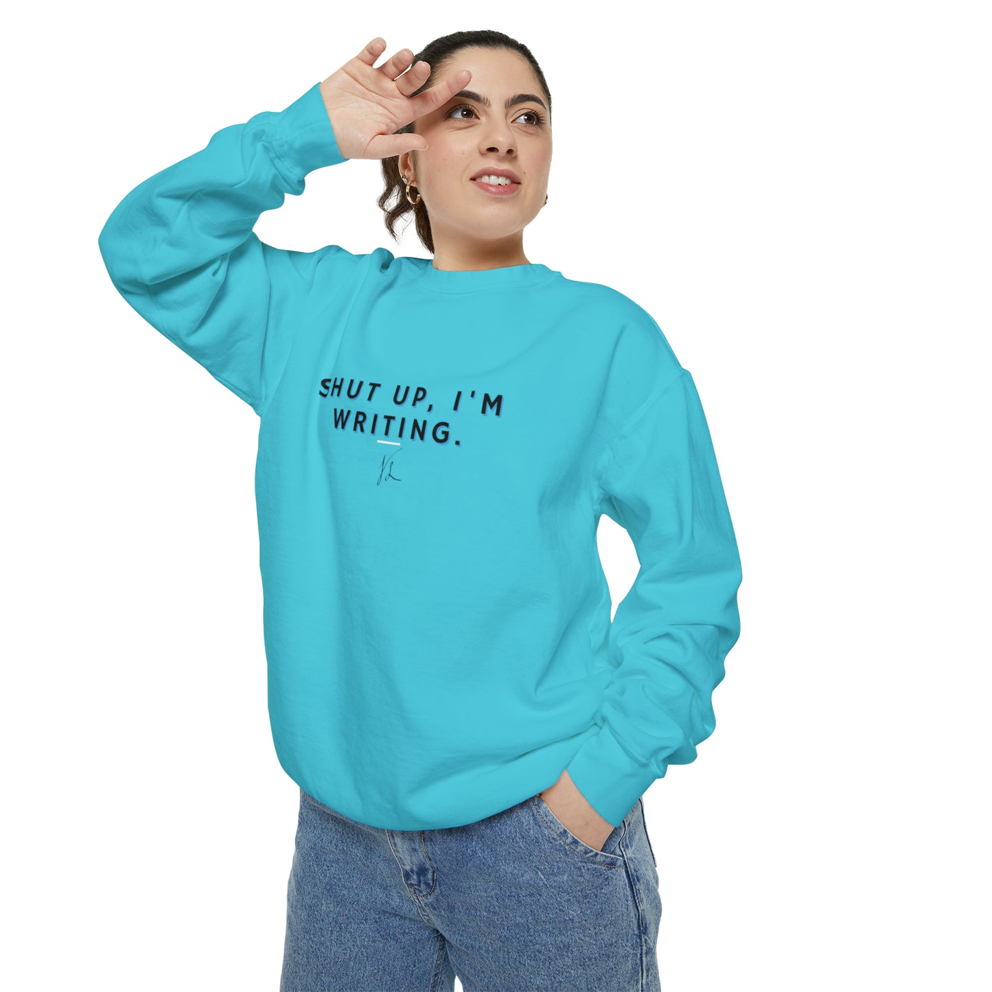 Writer's Favorite Unisex Garment-Dyed Sweatshirt