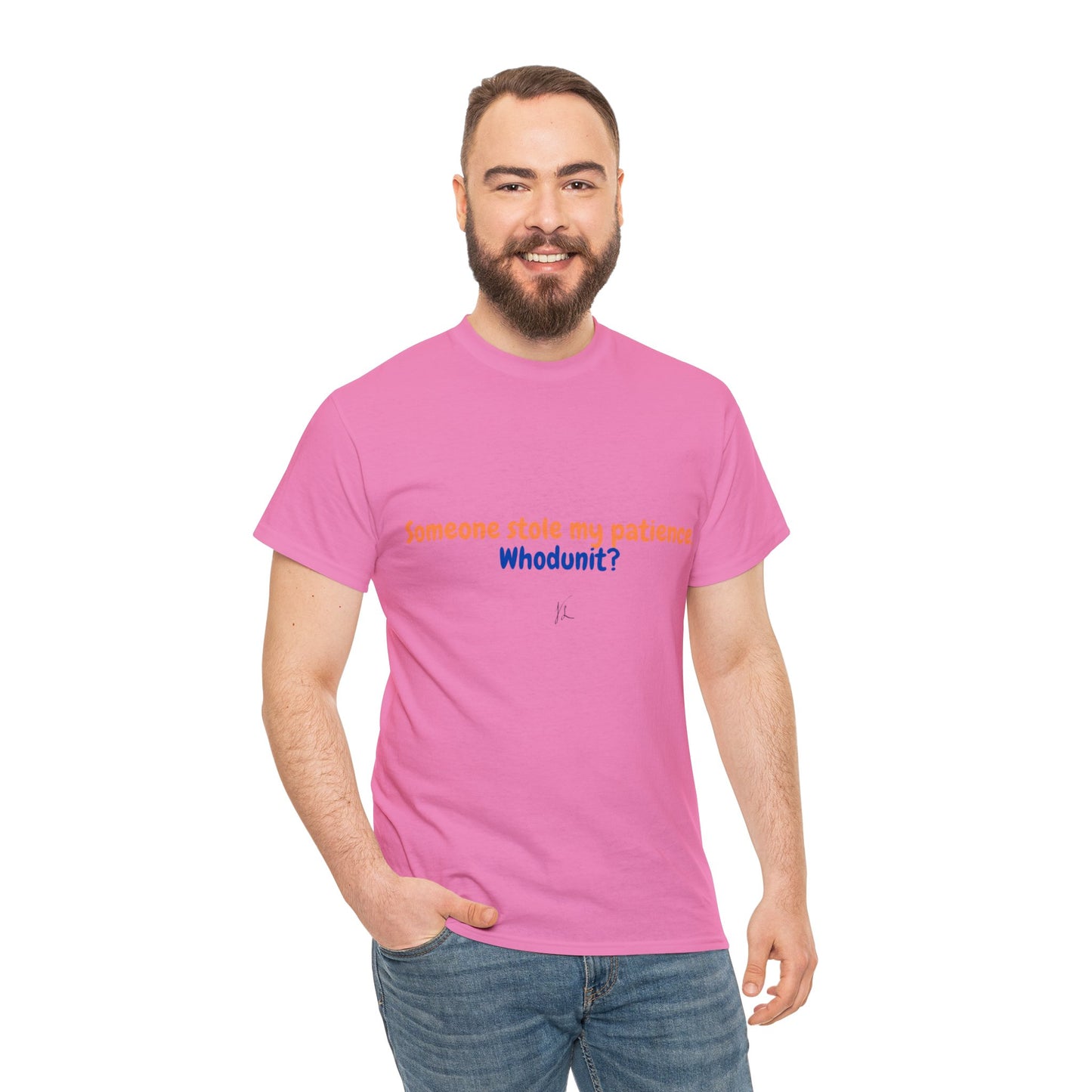 No Patience! Unisex Heavy Cotton Tee