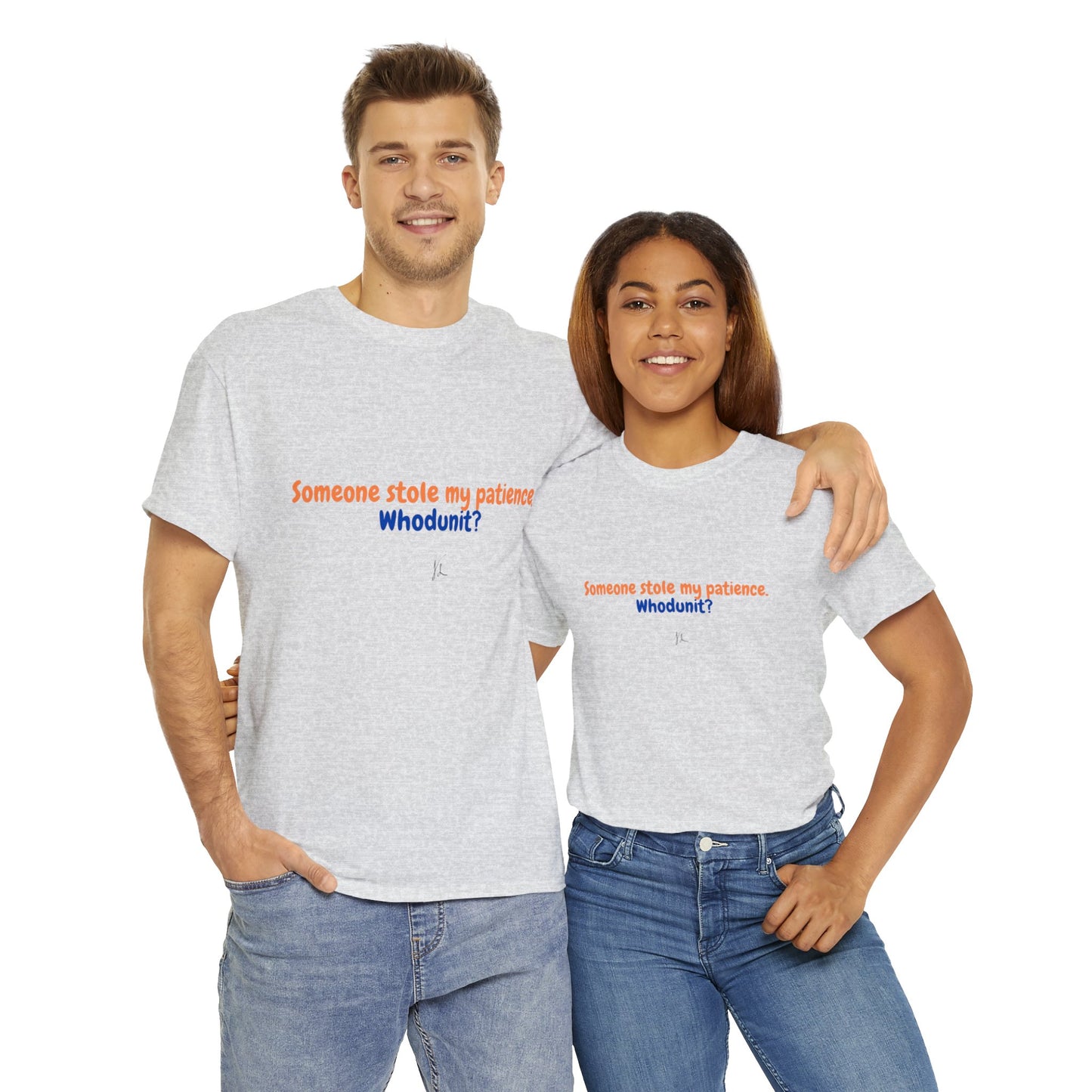 No Patience! Unisex Heavy Cotton Tee