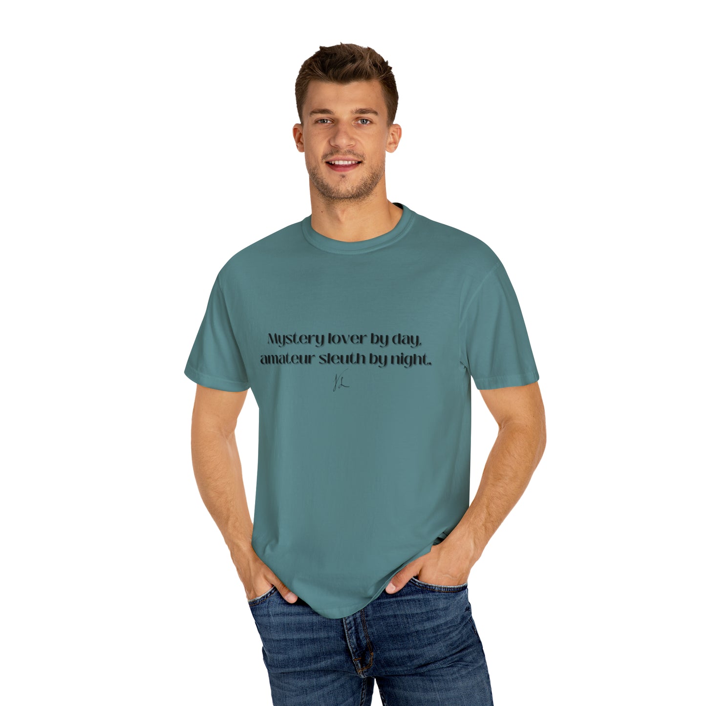 Mystery Lover and Sleuth -- Unisex Garment-Dyed T-shirt