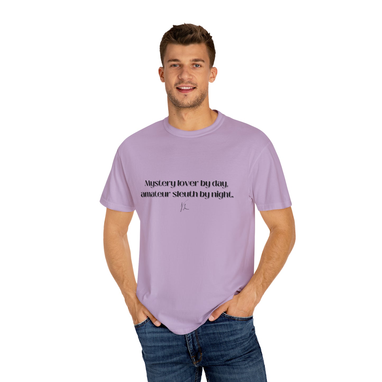 Mystery Lover and Sleuth -- Unisex Garment-Dyed T-shirt