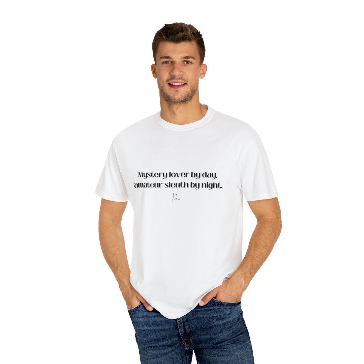 Mystery Lover and Sleuth -- Unisex Garment-Dyed T-shirt