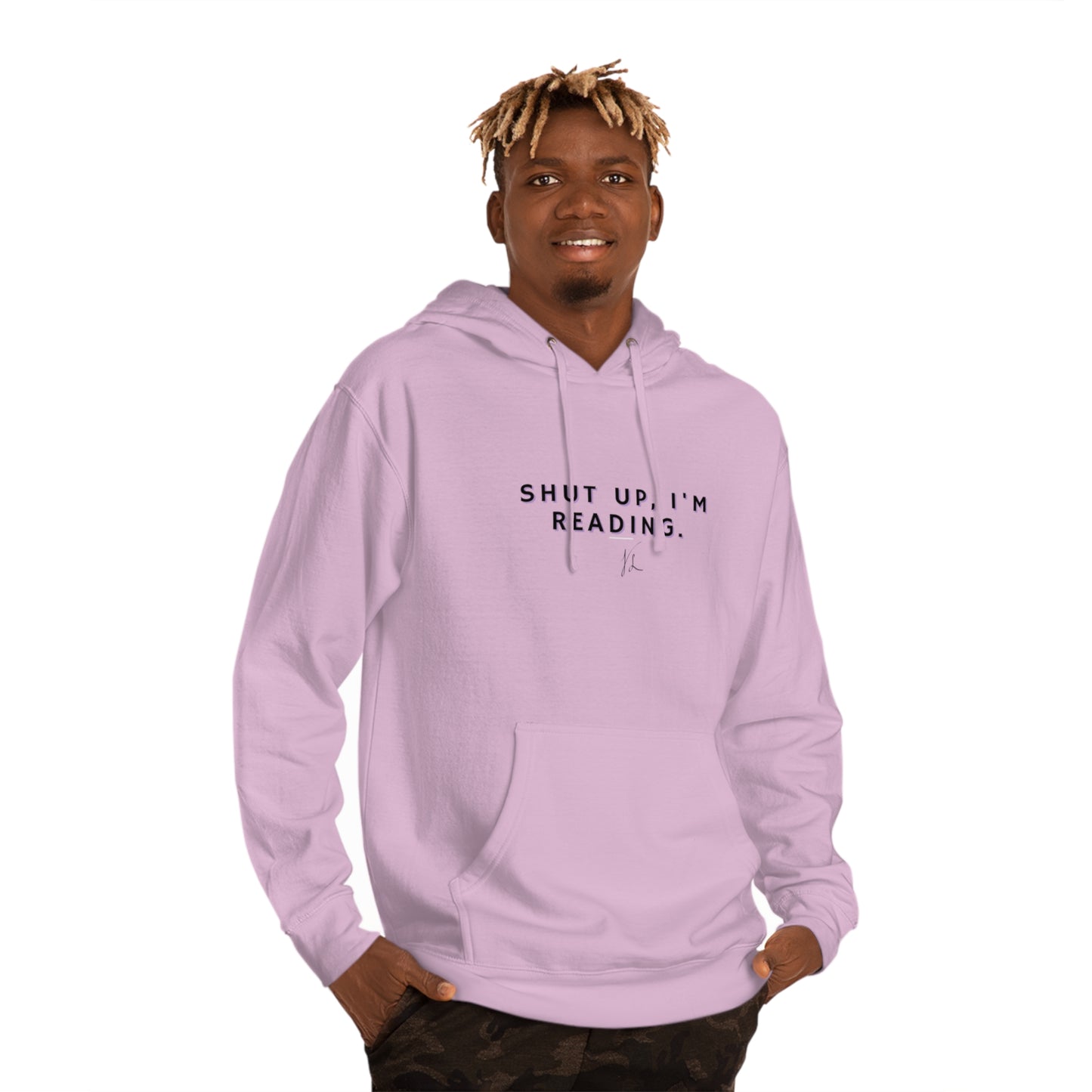 Shutup, I'm Reading! Unisex Hooded Sweatshirt