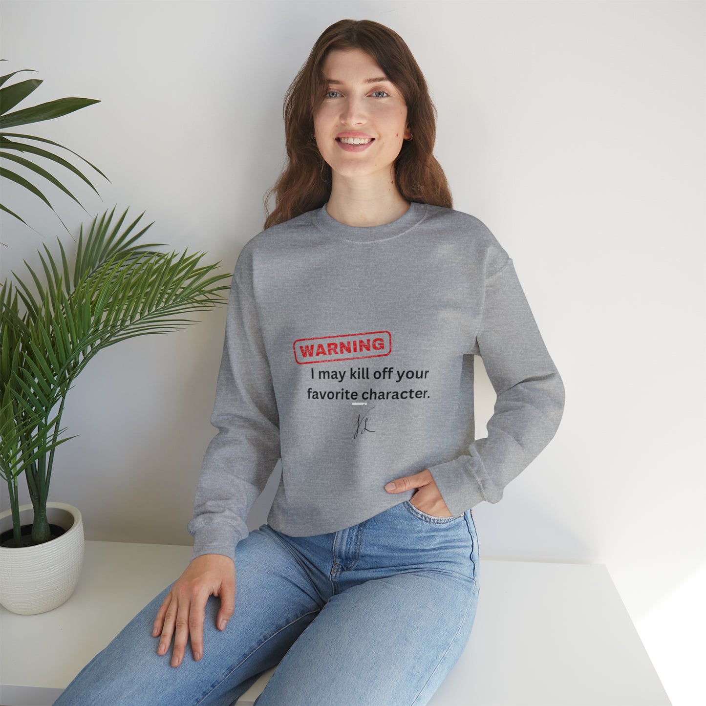 Favorite Character -- Unisex Heavy Blend™ Crewneck Sweatshirt