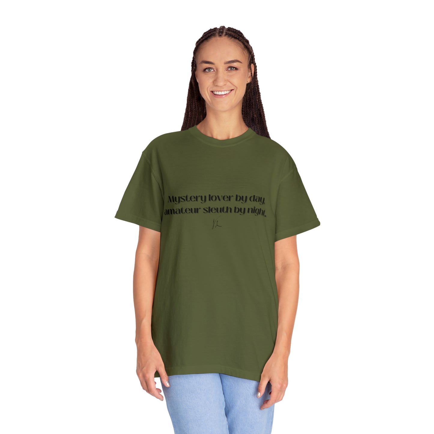 Mystery Lover and Sleuth -- Unisex Garment-Dyed T-shirt