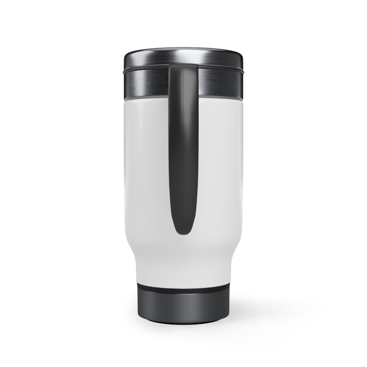 Shut Up, I'm Reading! Stainless Steel Travel Mug with Handle, 14oz