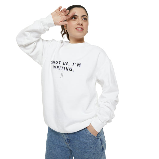 Writer's Favorite Unisex Garment-Dyed Sweatshirt