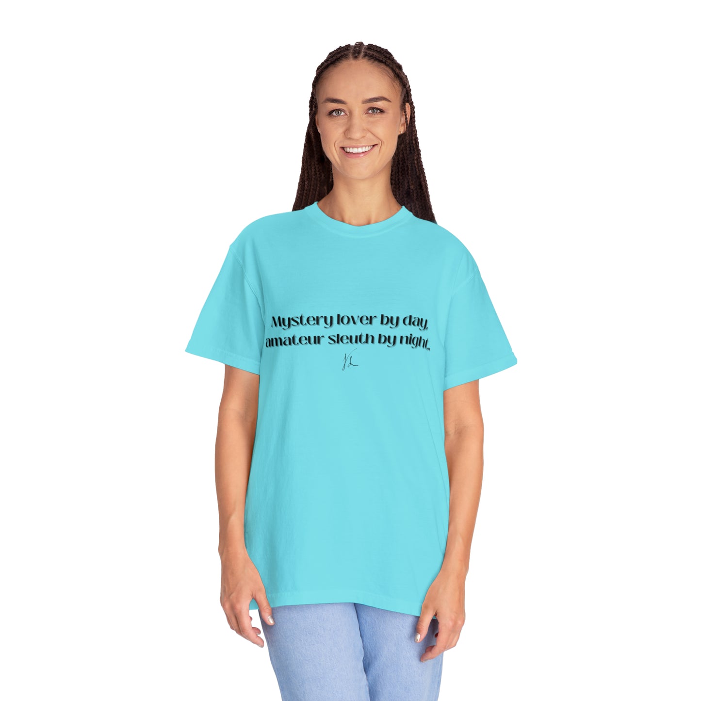 Mystery Lover and Sleuth -- Unisex Garment-Dyed T-shirt