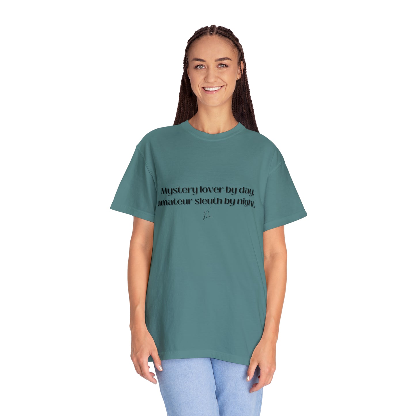 Mystery Lover and Sleuth -- Unisex Garment-Dyed T-shirt