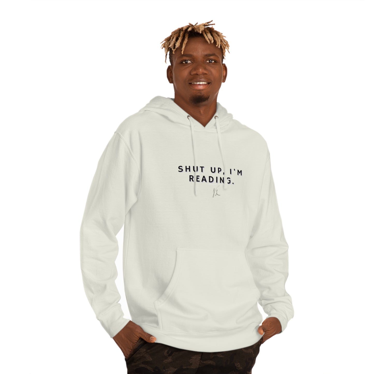 Shutup, I'm Reading! Unisex Hooded Sweatshirt