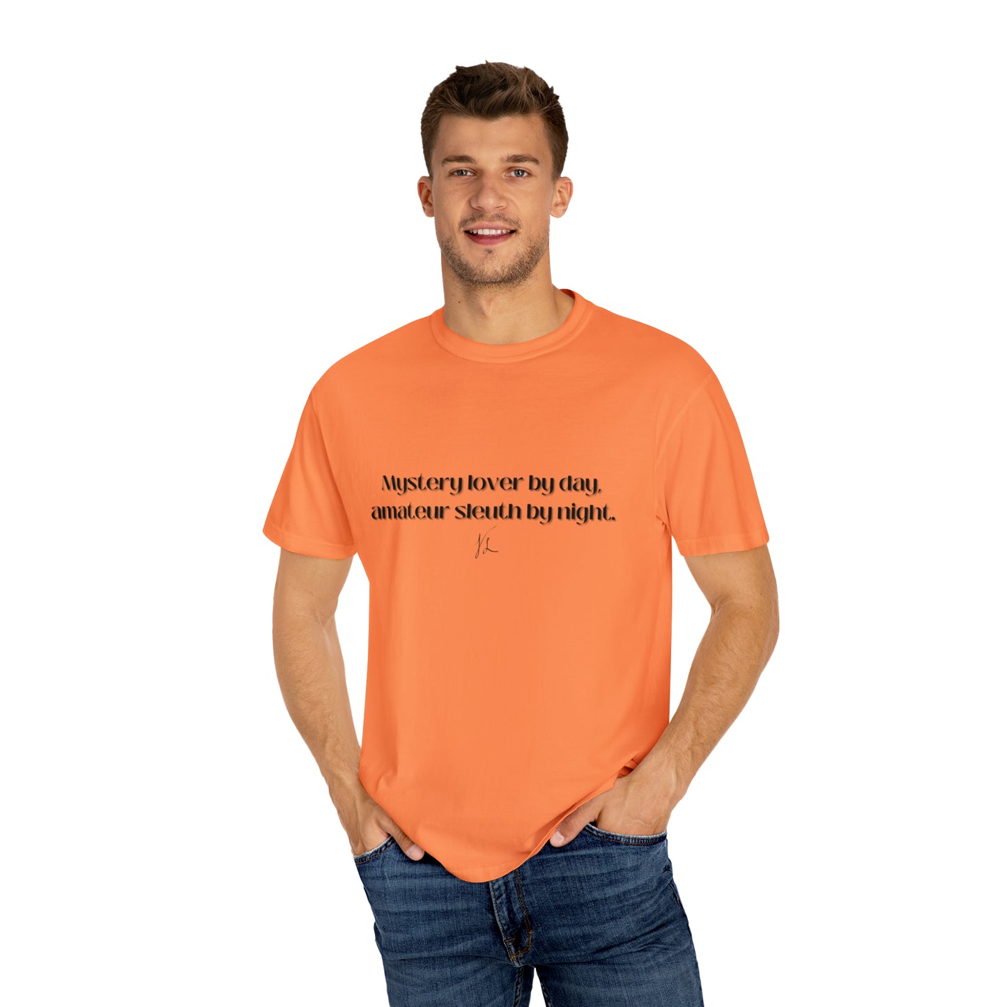 Mystery Lover and Sleuth -- Unisex Garment-Dyed T-shirt