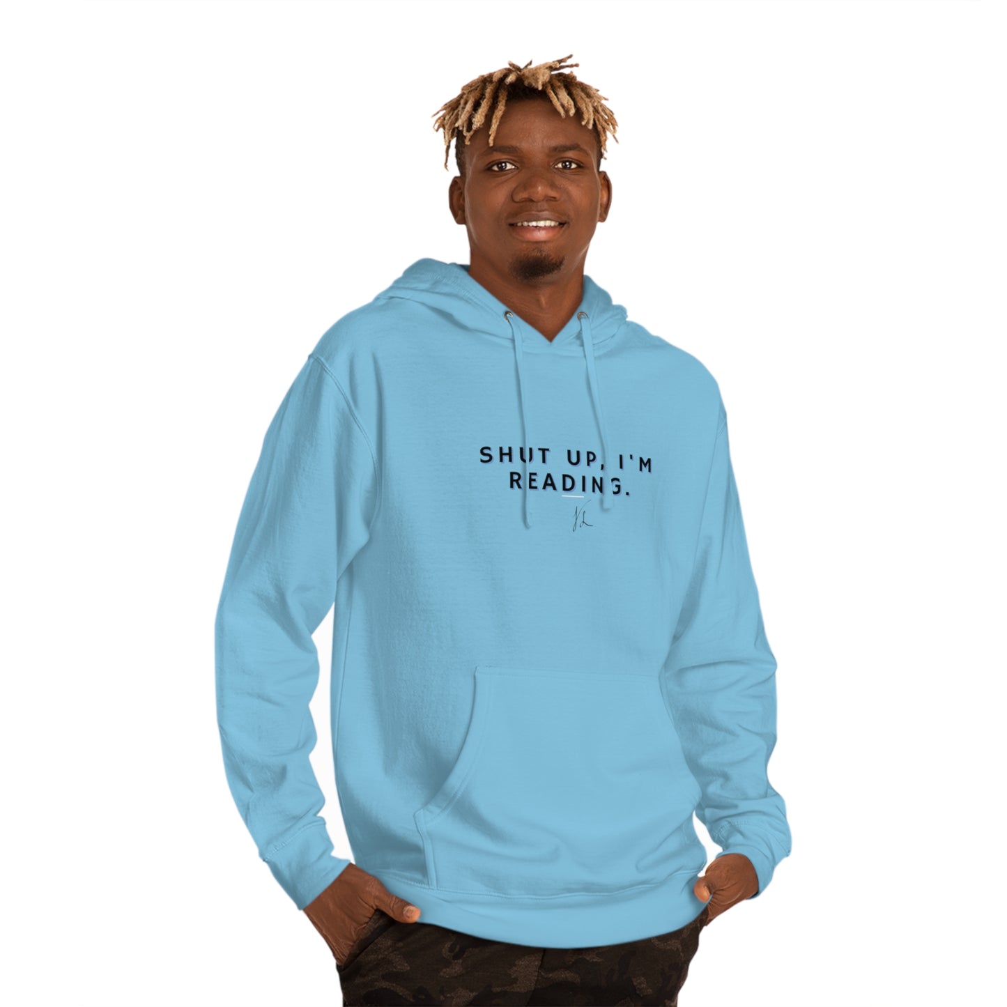 Shutup, I'm Reading! Unisex Hooded Sweatshirt